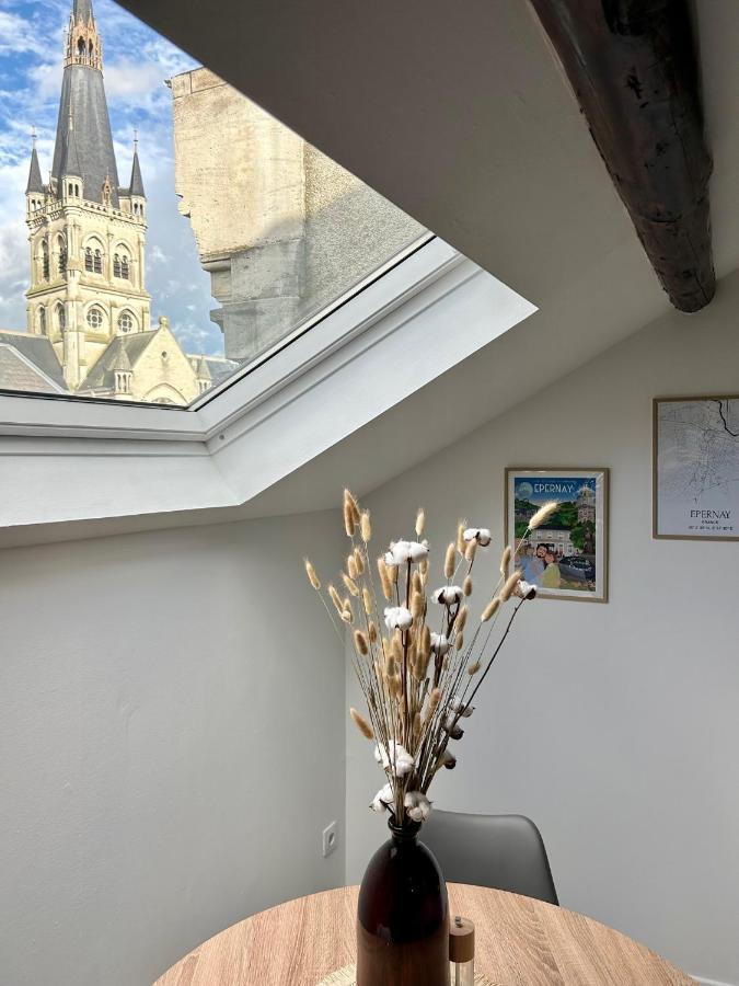 Appartement Le P'Tit Millesime - Hypercentre à Épernay Extérieur photo